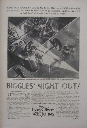 Description: Description: Biggles Night Out